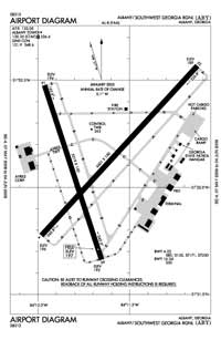 Southwest Georgia Regional Airport (ABY) Diagram Southwest Georgia Regional Airport (ABY) Diagram