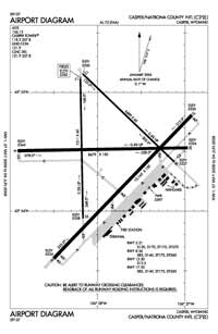 Cape Rodney Airport Airport (CPN) Diagram