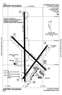 Lasondre Airport Airport (WIMO) Diagram