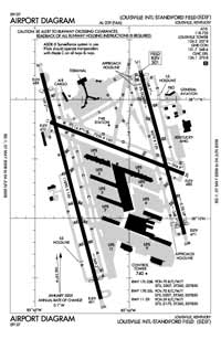 Airport Maps, Charts, Diagrams - Louisville International-Standiford Field Airport - KSDF - SDF ...