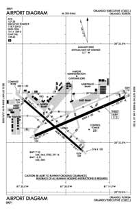Exec Airport (ORL) Diagram