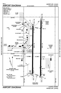 Moody AFB Airport (VAD) Diagram