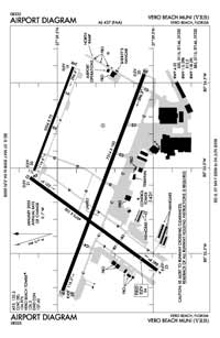 Vero Beach Regional Airport (VRB) Diagram