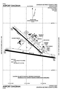Lewiston/Nez Perce County Airport (LWS) Diagram