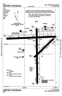 Bishop International Airport (FNT) Diagram