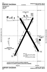 Haelogo Airport Airport (HEO) Diagram