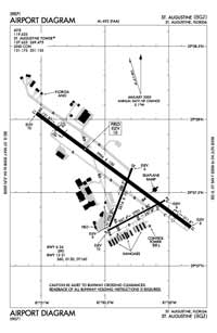 Northeast Florida Regional Airport (UST) Diagram