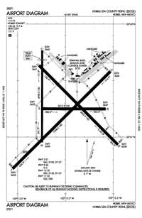 Honduras Br Airport Airport (AG3255) Diagram