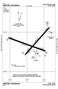 Nome Airport (OME) Diagram