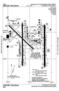 Will Rogers World Airport (OKC) Diagram