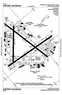 New Castle Airport (ILG) Diagram