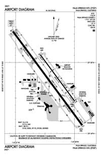 Palm Springs International Airport (PSP) Diagram