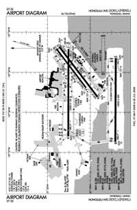Daniel K Inouye International Airport (HNL) Diagram