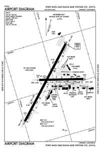 Point Mugu NAS (Naval Base Ventura Co) Airport (NTD) Diagram
