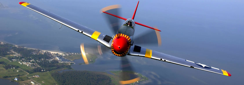 P-51 fighter plane