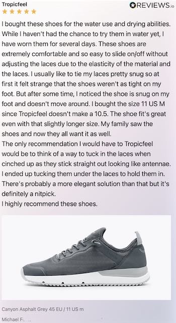 Tropicfeel shoes review