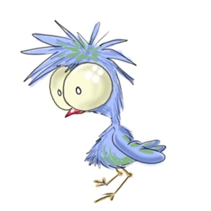 crazy bird