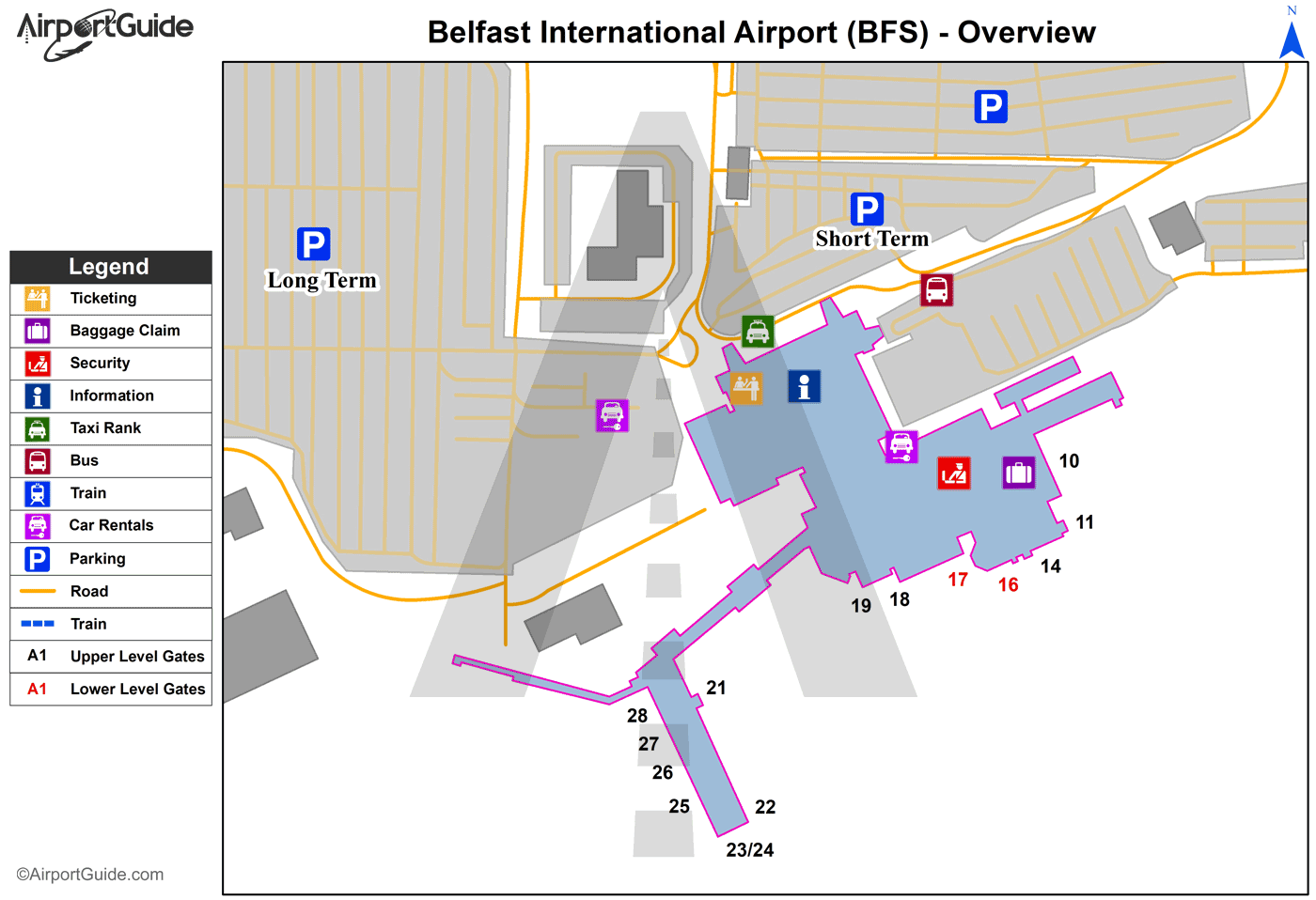 map of belfast international airport        <h3 class=