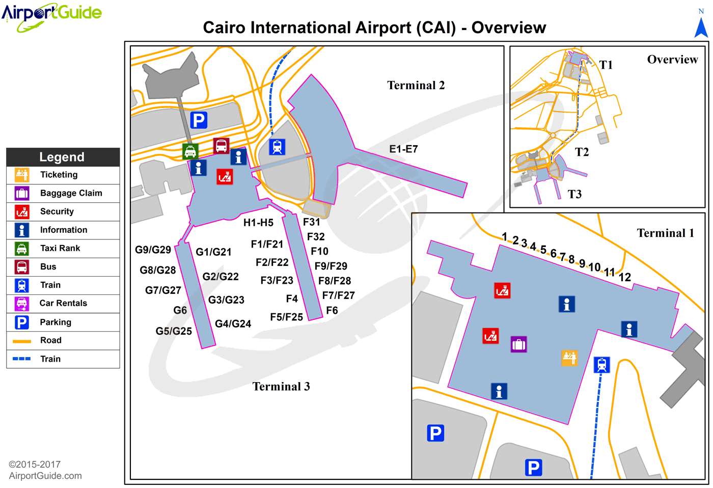 Heca Airport Charts