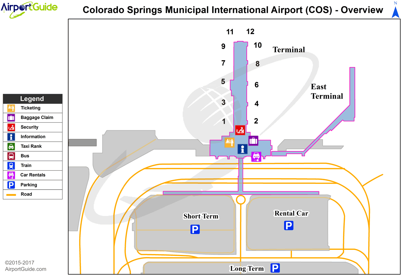 City Of Colorado Springs Municipal Airport - KCOS - COS ...