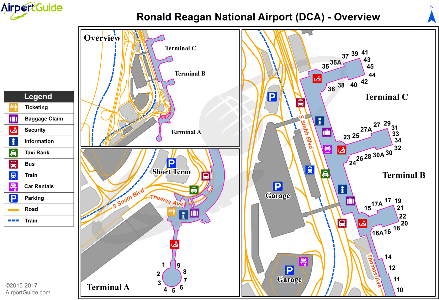 DCA Overview Map 