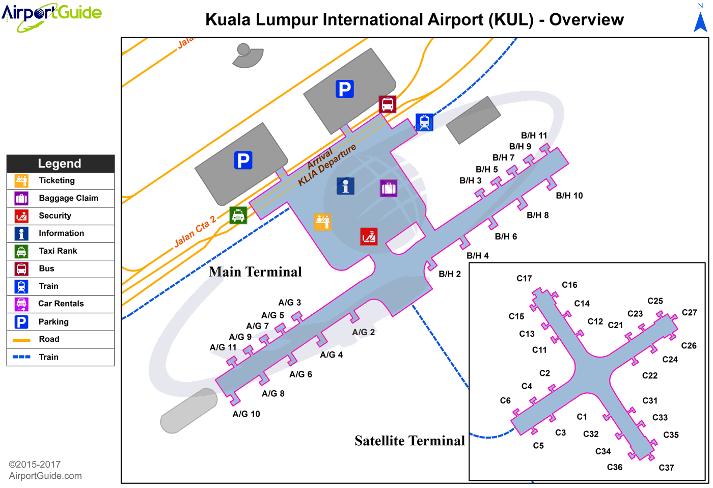 Kuala Lumpur International Airport  WMKK  KUL  Airport Guide