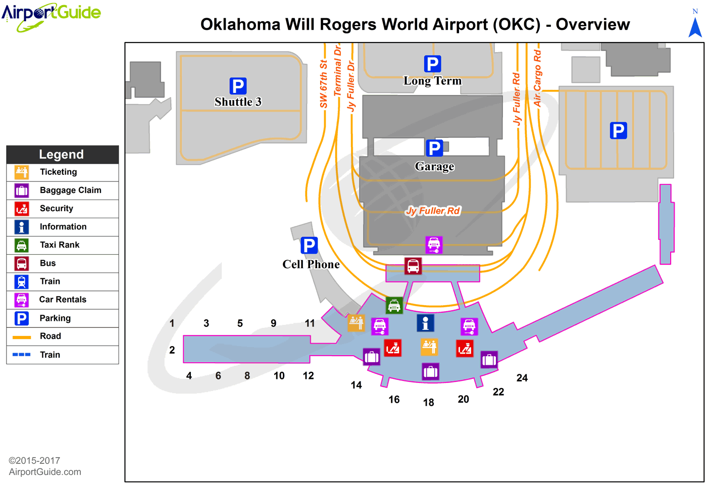 grand casino distance from airport okc